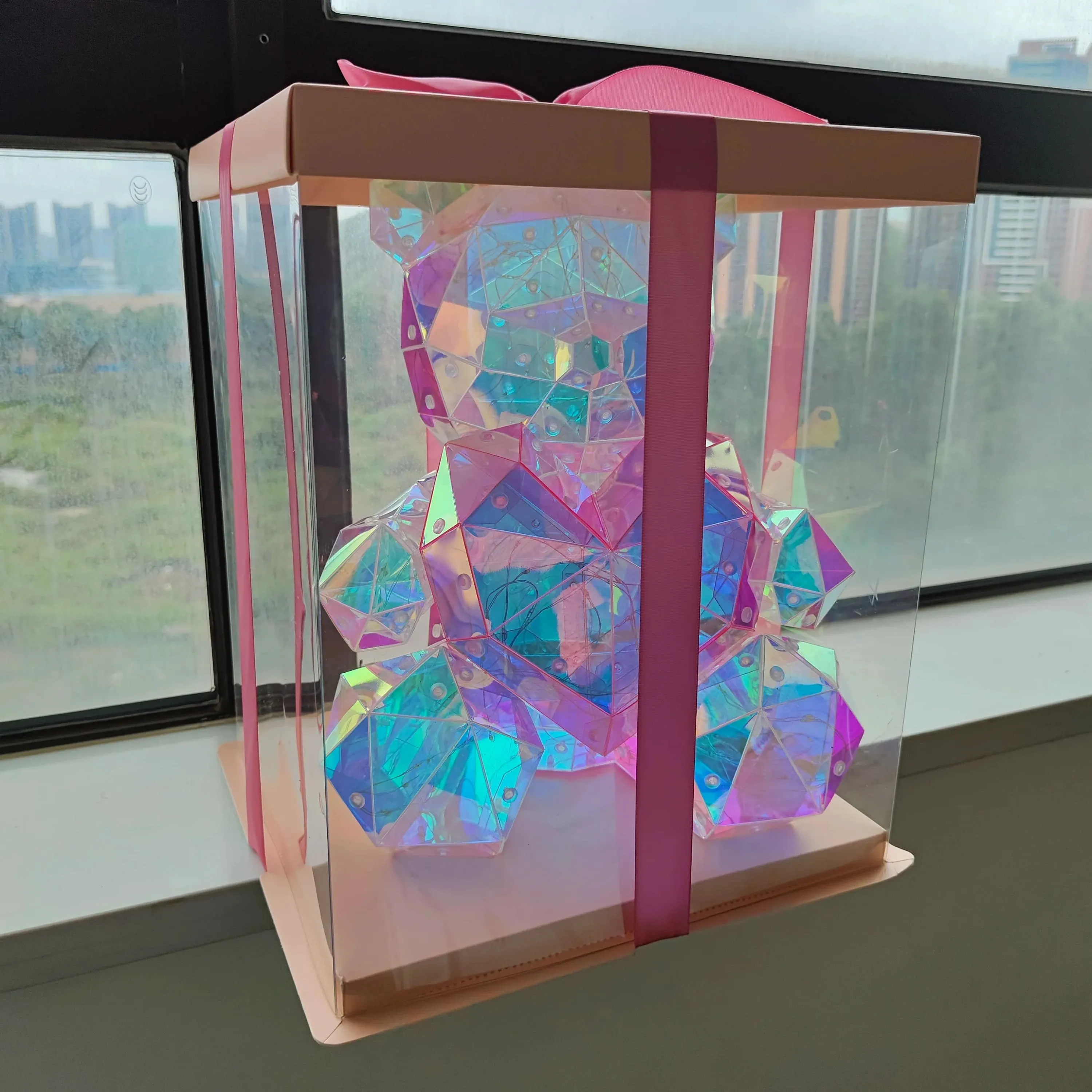 Geometric Lovecore Table Lamp