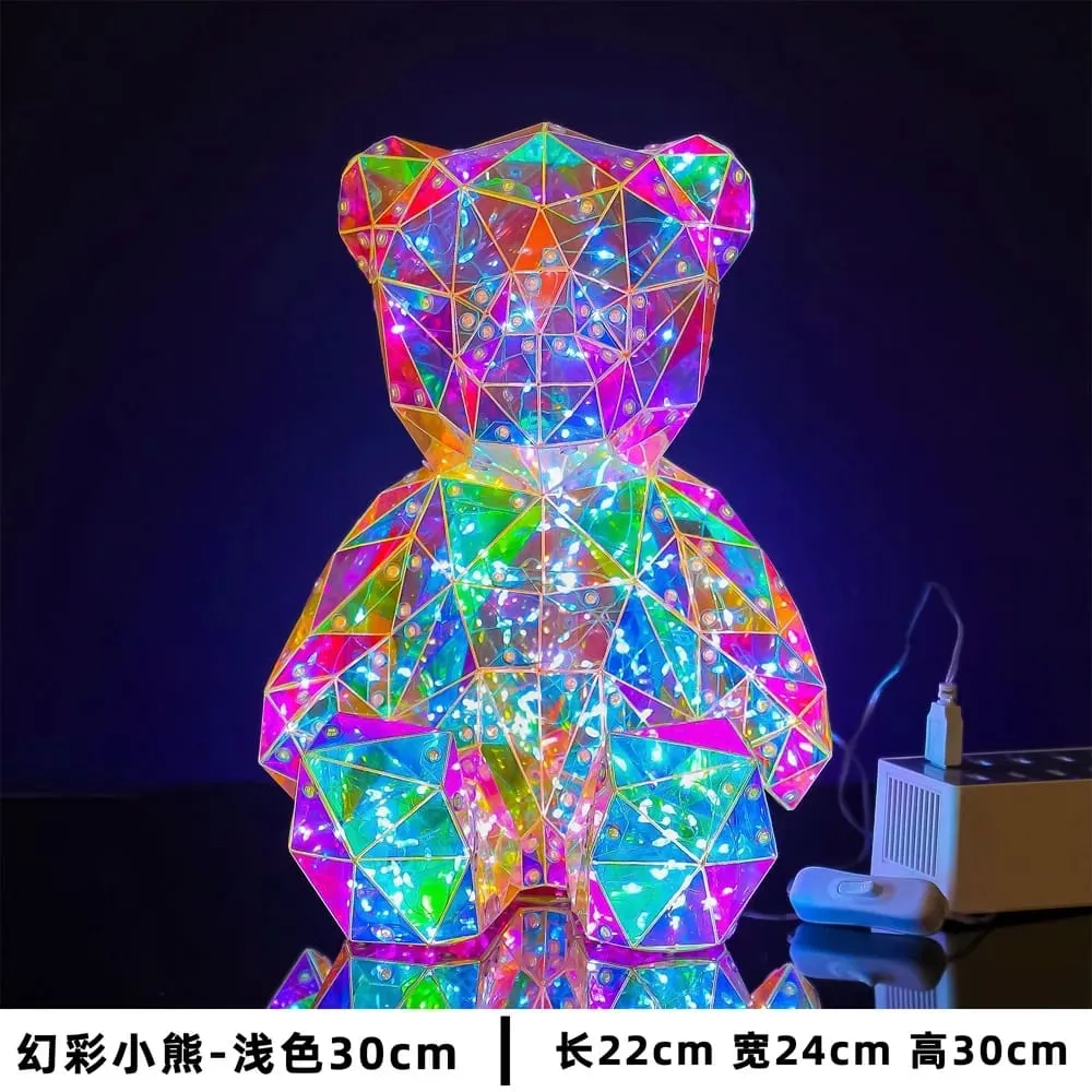 Geometric Lovecore Table Lamp