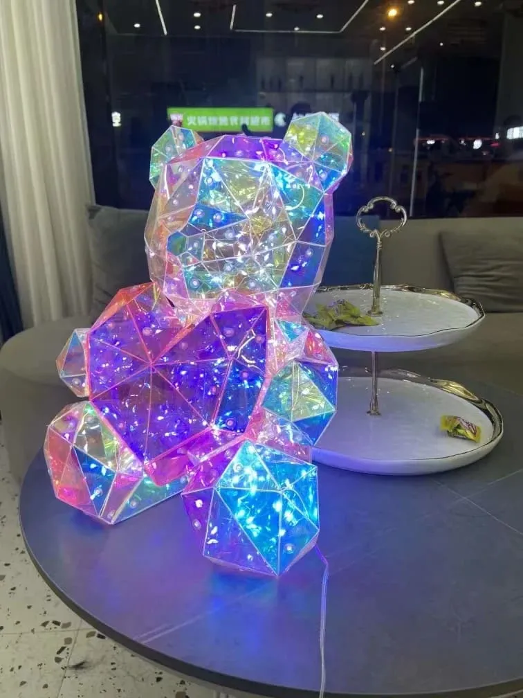 Geometric Lovecore Table Lamp
