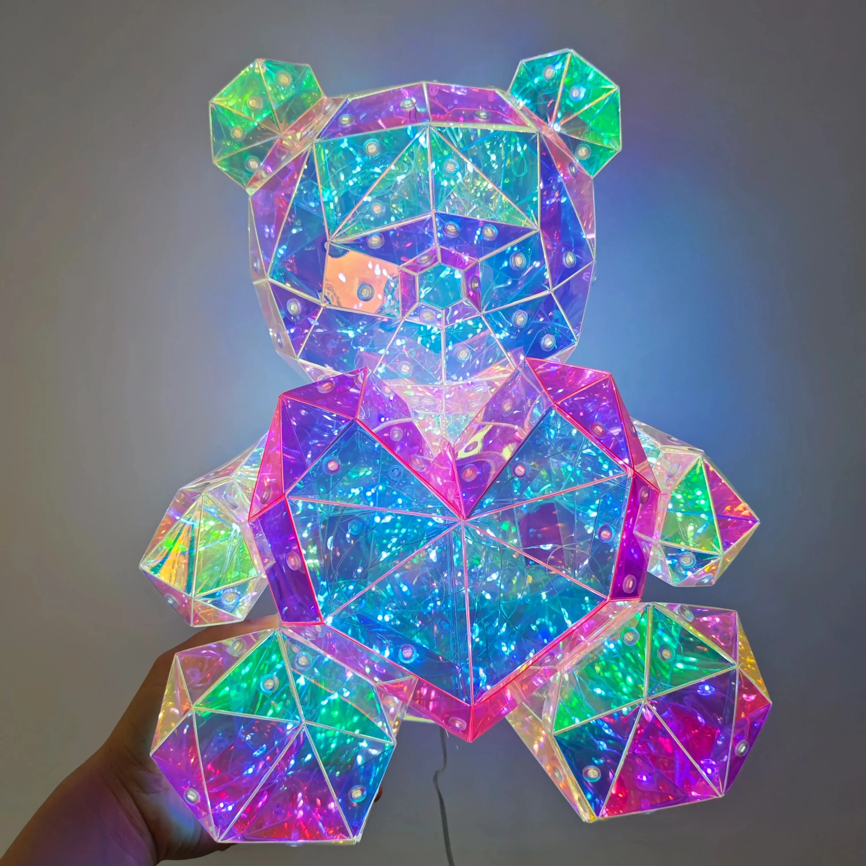 Geometric Lovecore Table Lamp