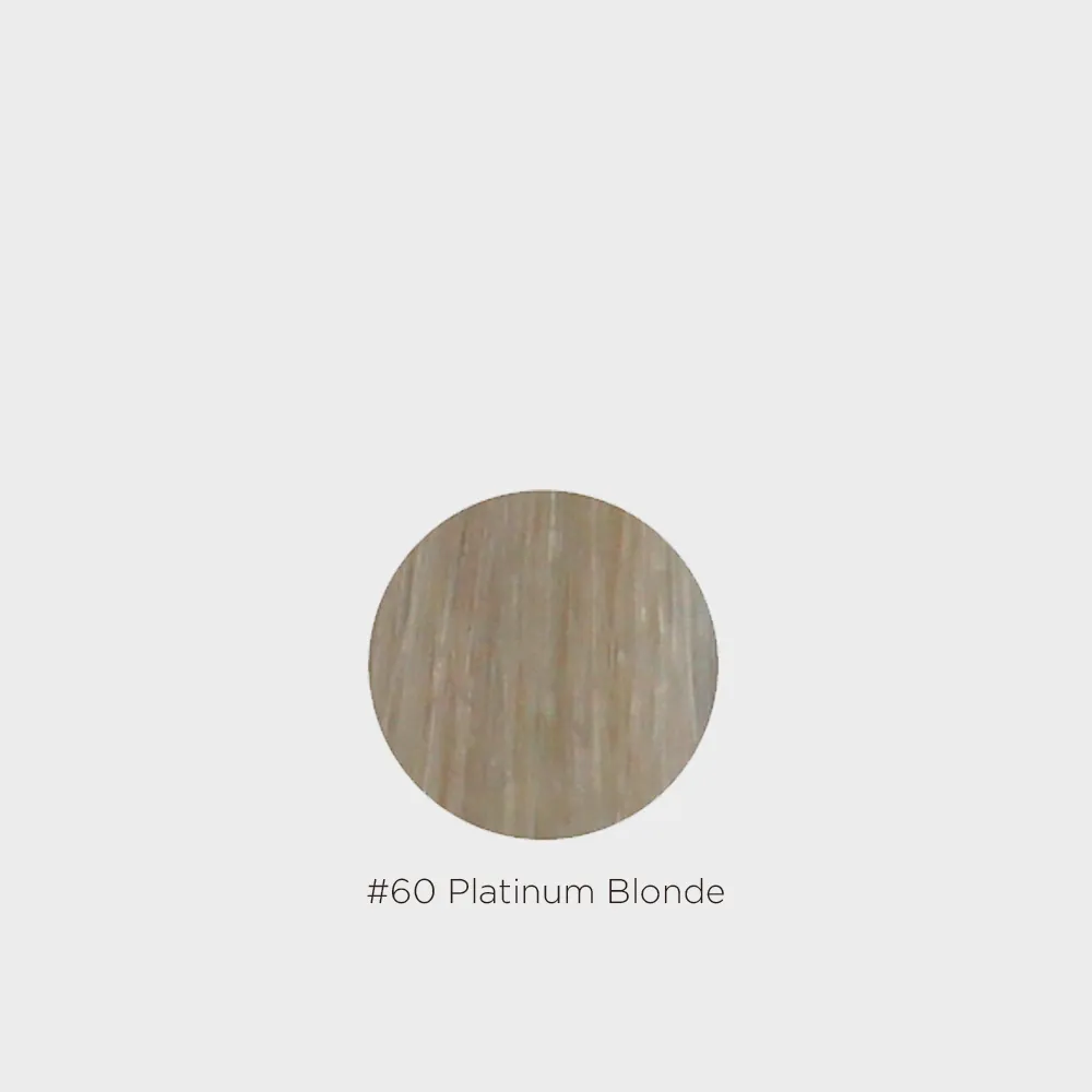 Grace Remy 2 Clip Weft Hair Extension - #60 Platinum Blonde