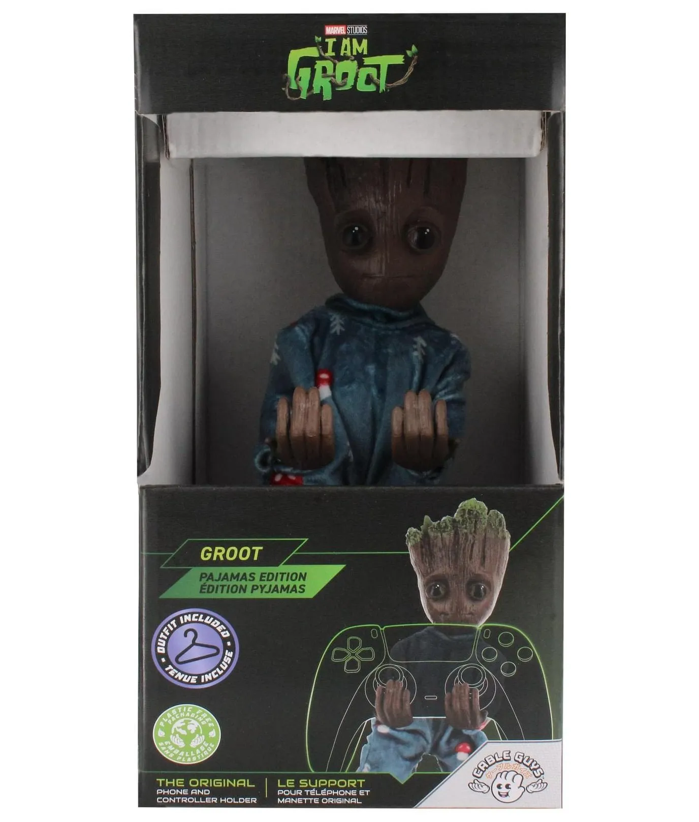 Guardians of The Galaxy: Toddler Groot in Pajamas Cable Guys Controller Holder and Phone Stand