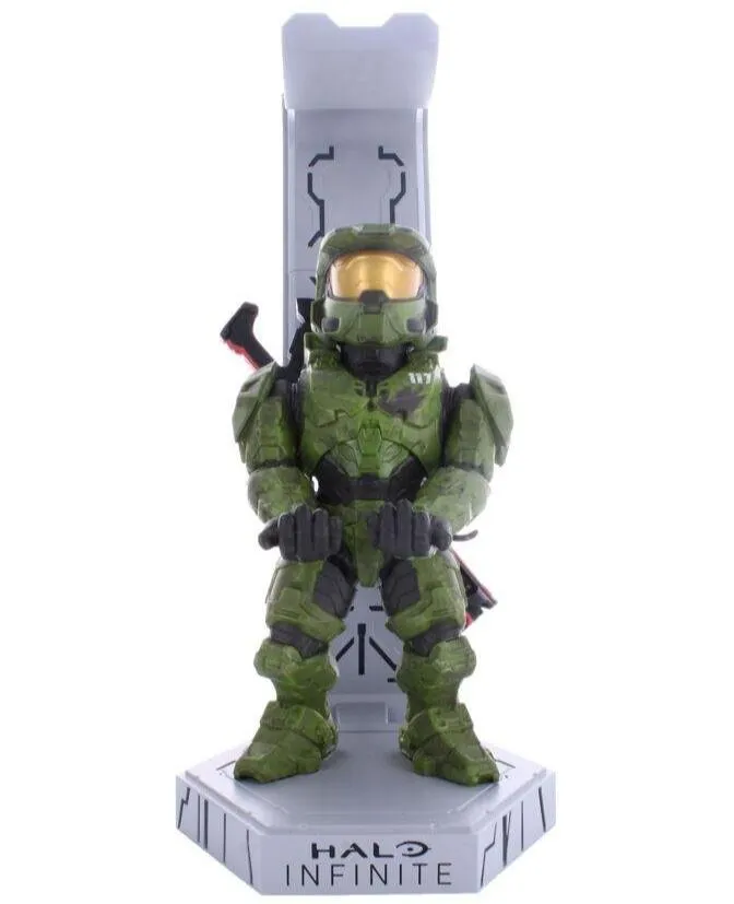 Halo Infinite: Master Chief Cable Guys Deluxe Light Up Controller, Headphone and Phone Stand