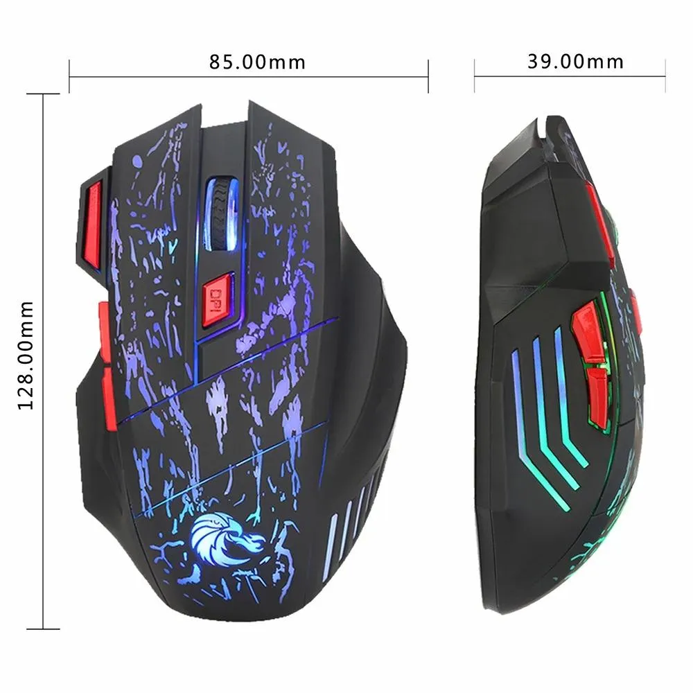 HXSJ J50 One-Handed Gaming Keyboard Mouse Combo