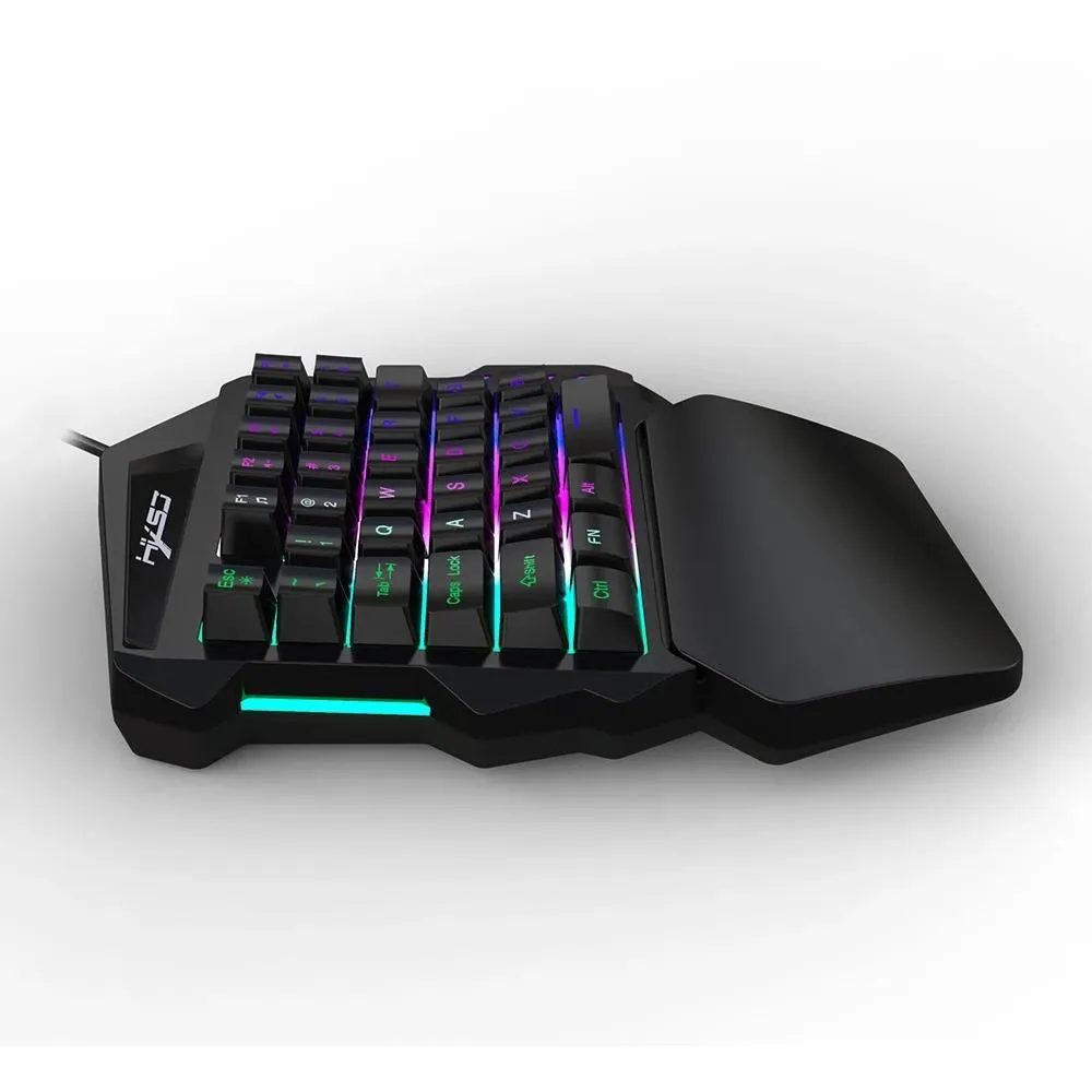 HXSJ J50 One-Handed Gaming Keyboard Mouse Combo