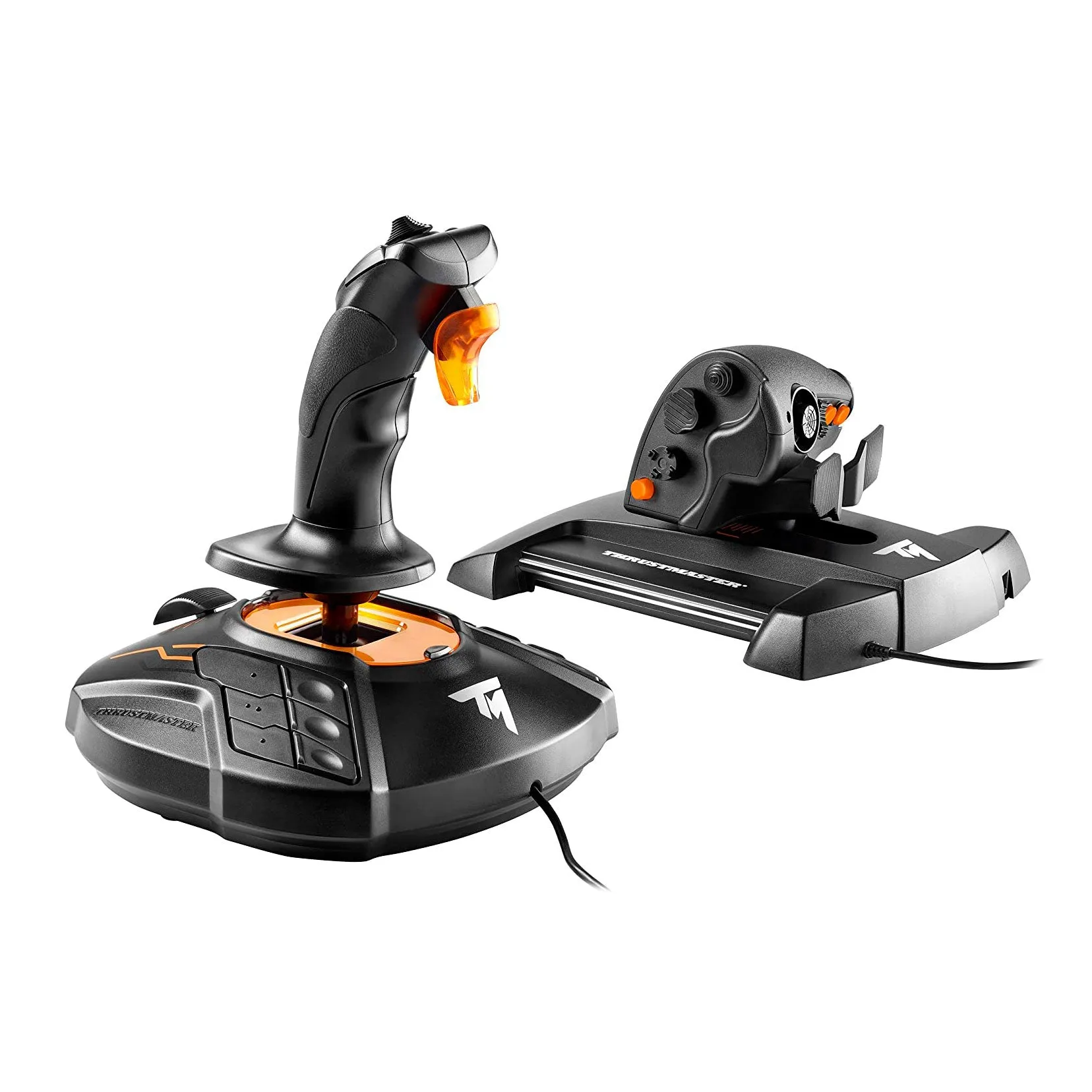 Joystick Thrustmaster T.16000M FCS Hotas, black/orange