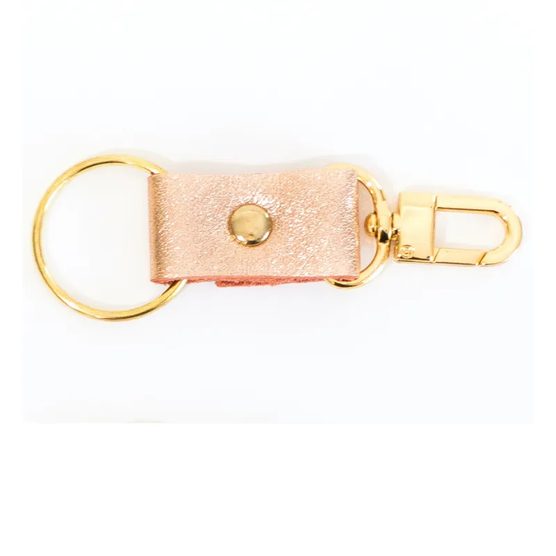 Key Chain In Leather, Hair on Hide