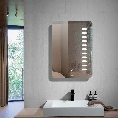 Kinsale Rectangular LED Mirror with Demister Pad & On/Off Touch Sensor