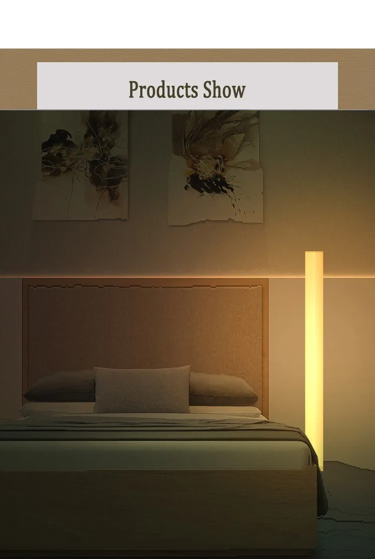 LED Ambient Light Cylinder Shape Floor Lamp