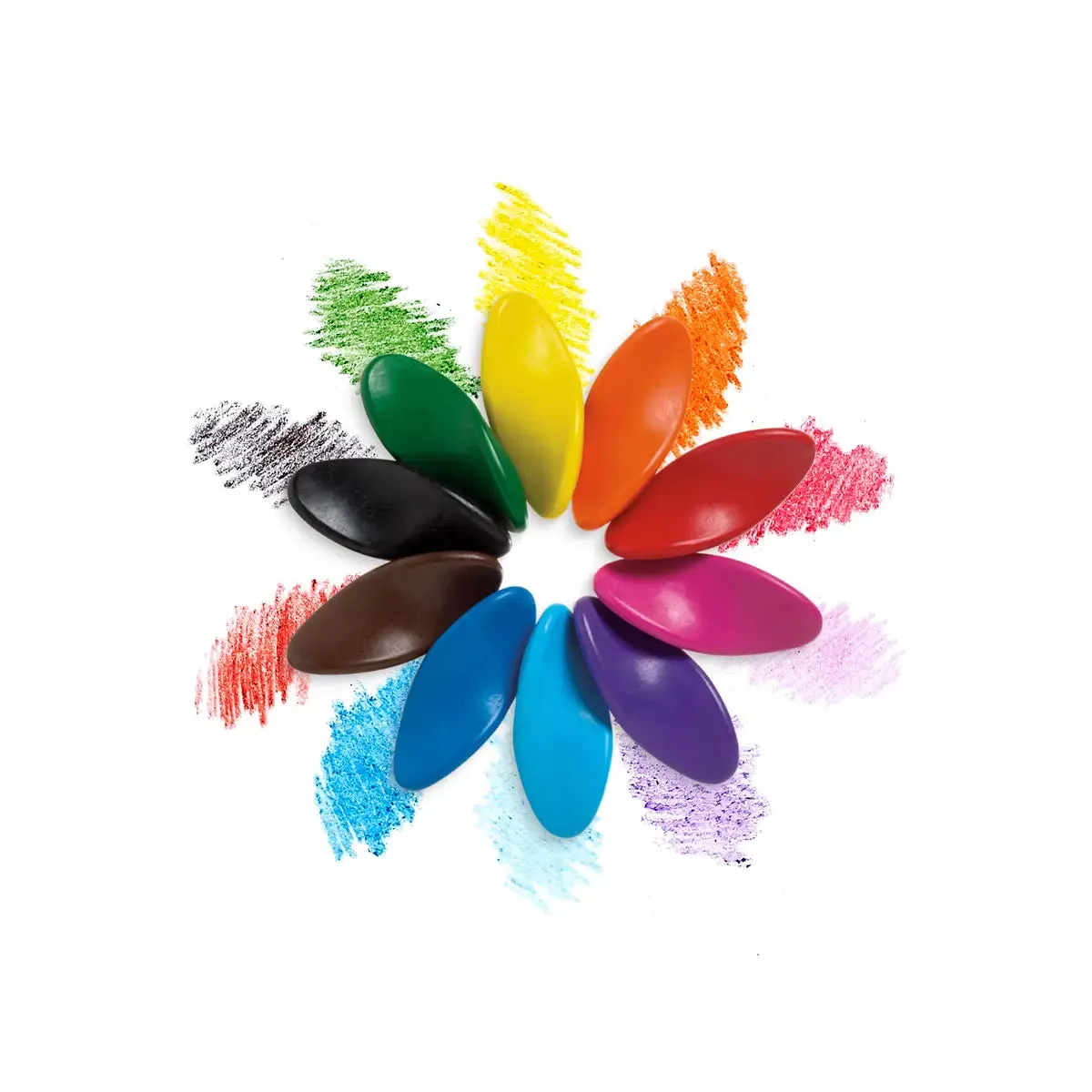 Left & Right Ergonomic Crayons