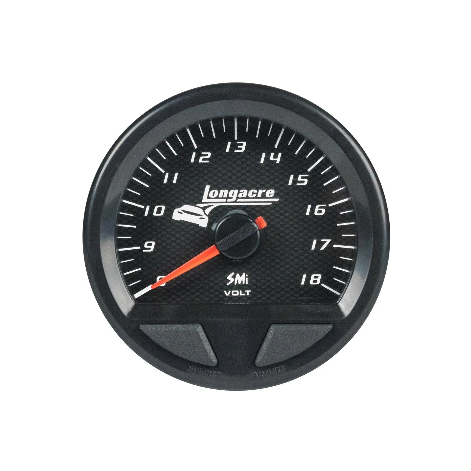 Longacre Elite Waterproof Volt Gauge 8-18