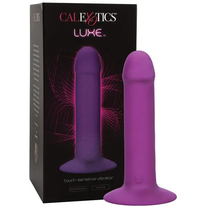 Luxe Touch-Sensitive Vibrating Dildo