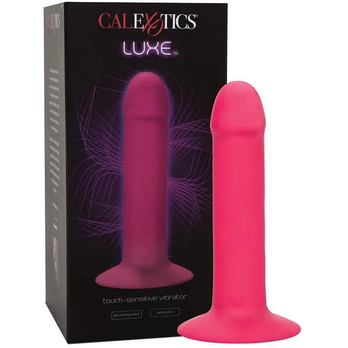 Luxe Touch-Sensitive Vibrating Dildo