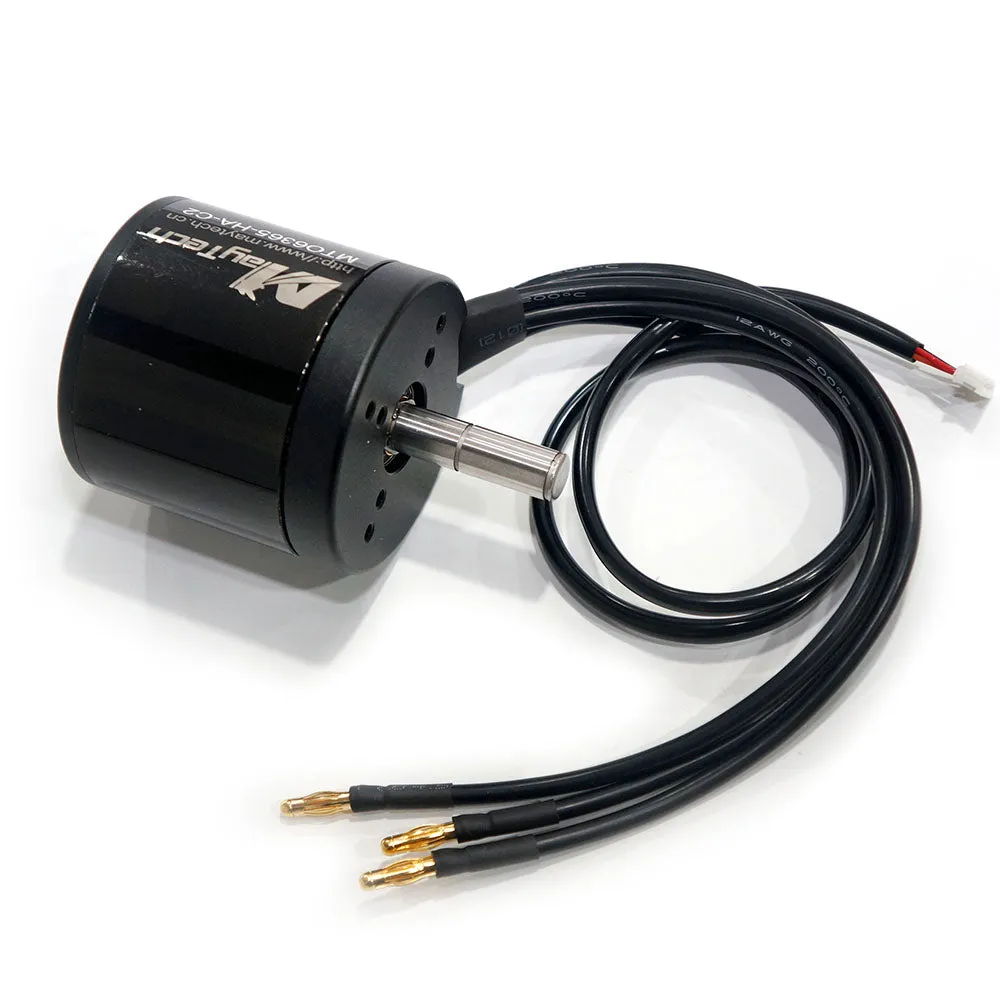 Maytech 6365 Sealed Cover Motor 170KV with 10mm Shaft Brushless Sensored for Electric Mountainboard Eskateboard Robotics
