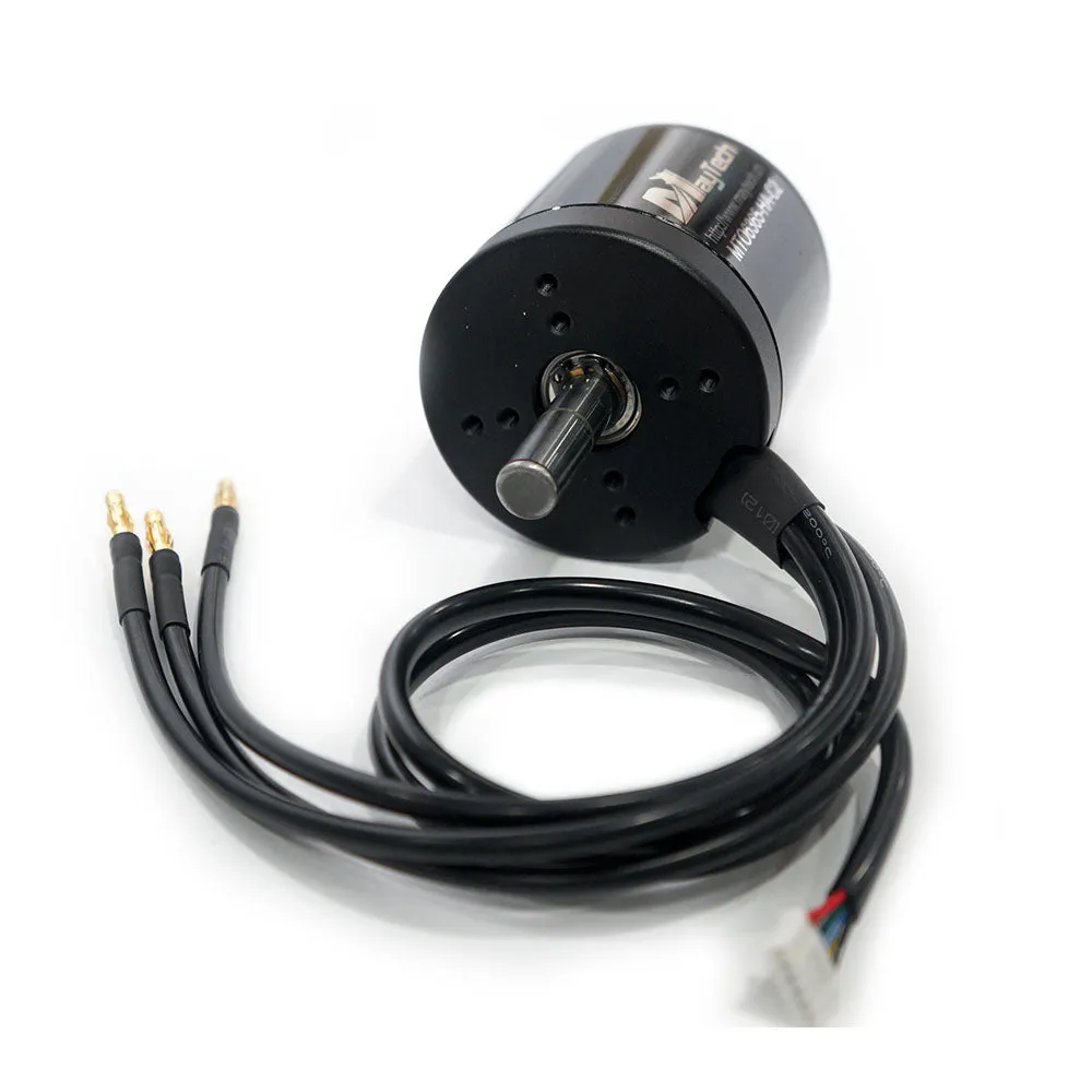 Maytech 6365 Sealed Cover Motor 170KV with 10mm Shaft Brushless Sensored for Electric Mountainboard Eskateboard Robotics
