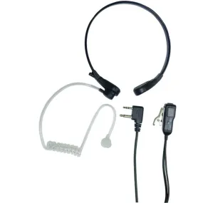 Midland AVPH8 2-Way Radio Accessory (Acoustic Throat Microphone for GMRS Radios with PTT/VOX Compartment)