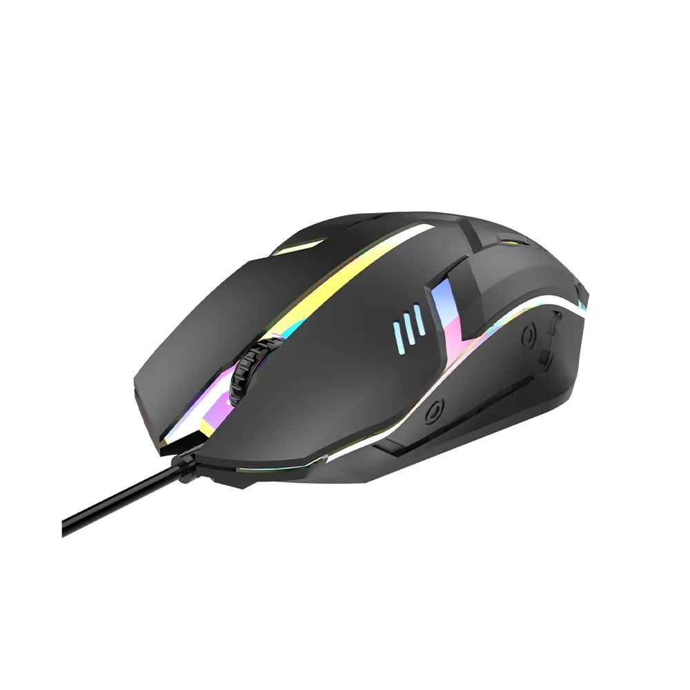 Mikuso Wired Mouse 3 Buttons   1 Wheel Black [MOS-379U BK]