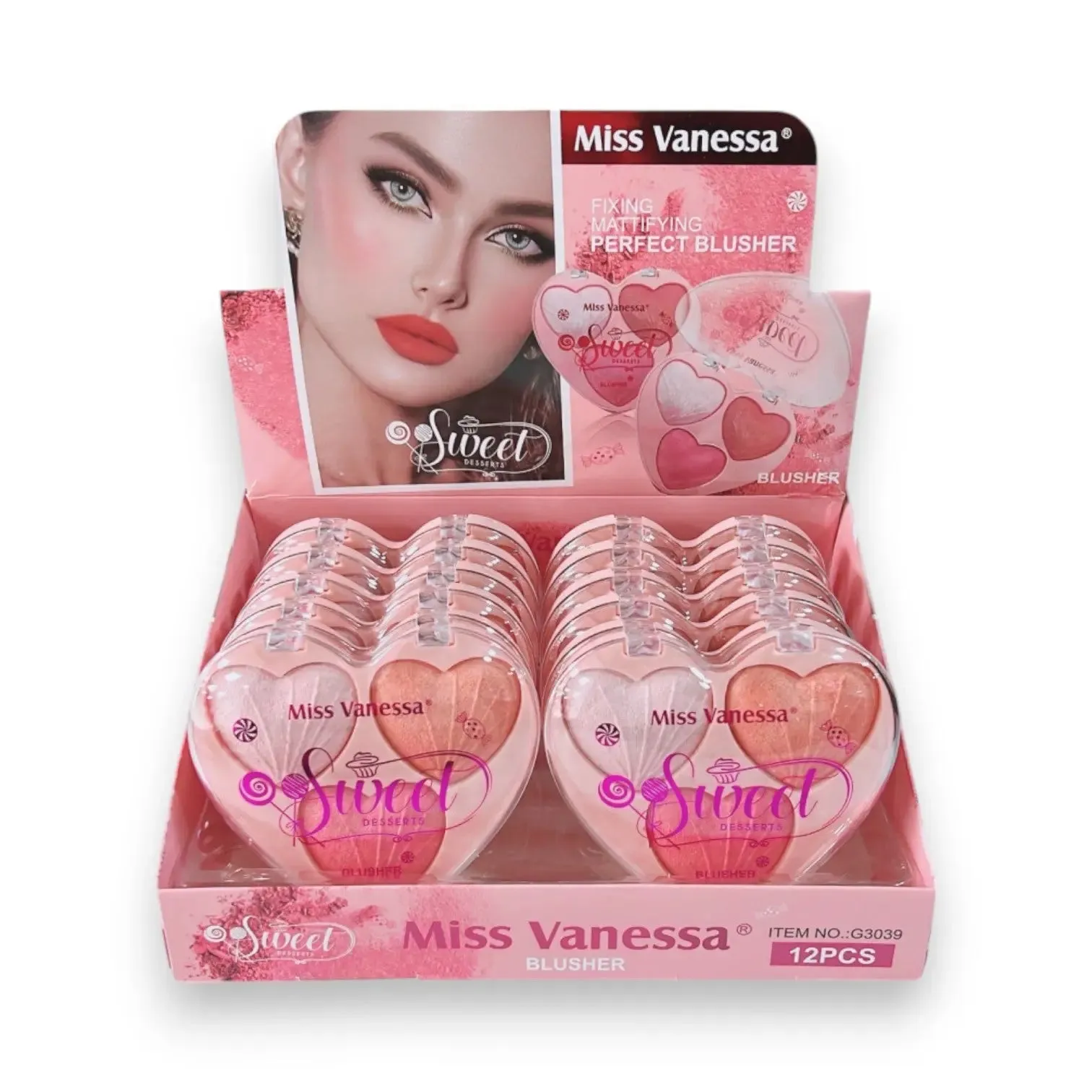 Miss Vanessa Blusher Palette
