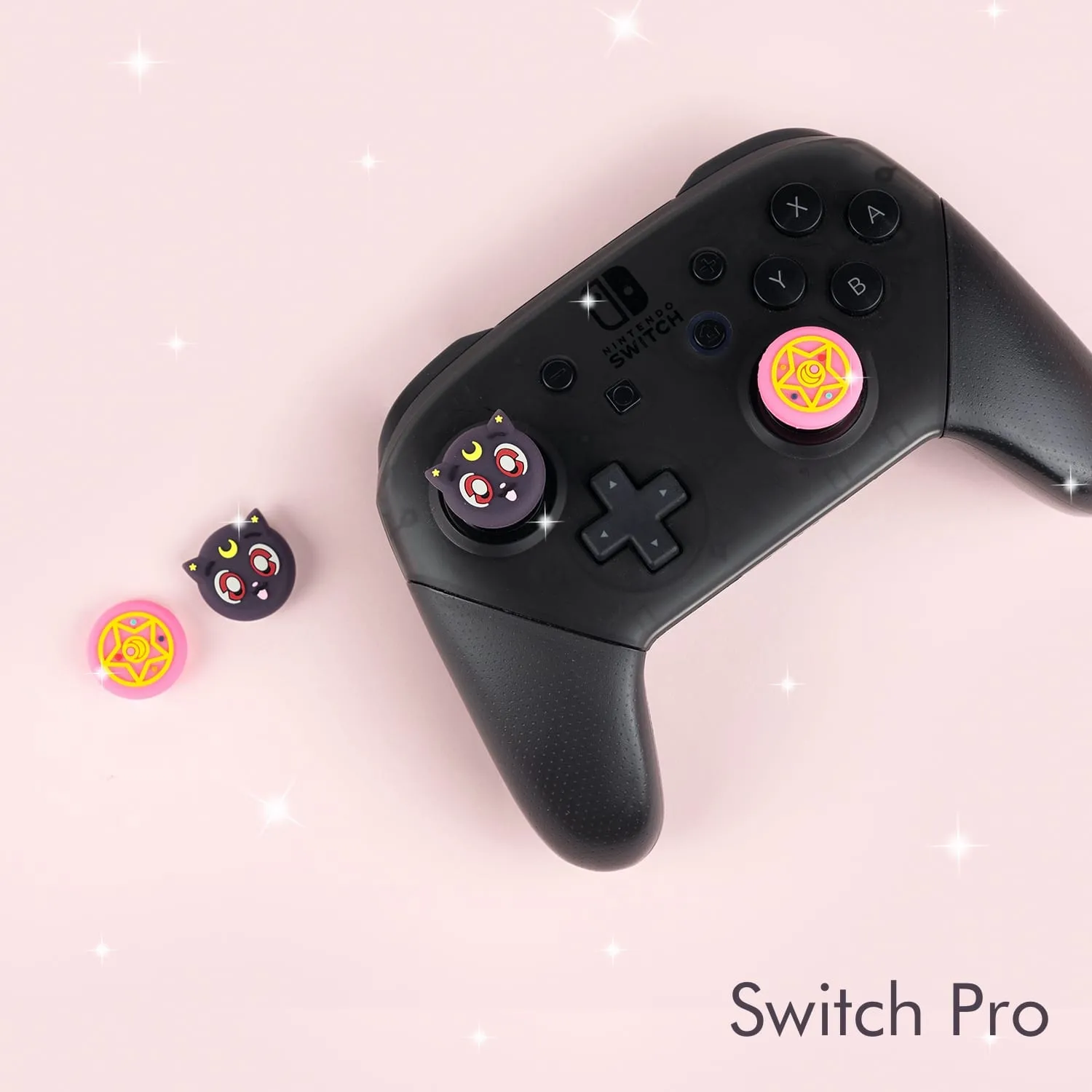Moon Anime Luna Thumb Grips for PS5 PS4 Xbox Pro Controller