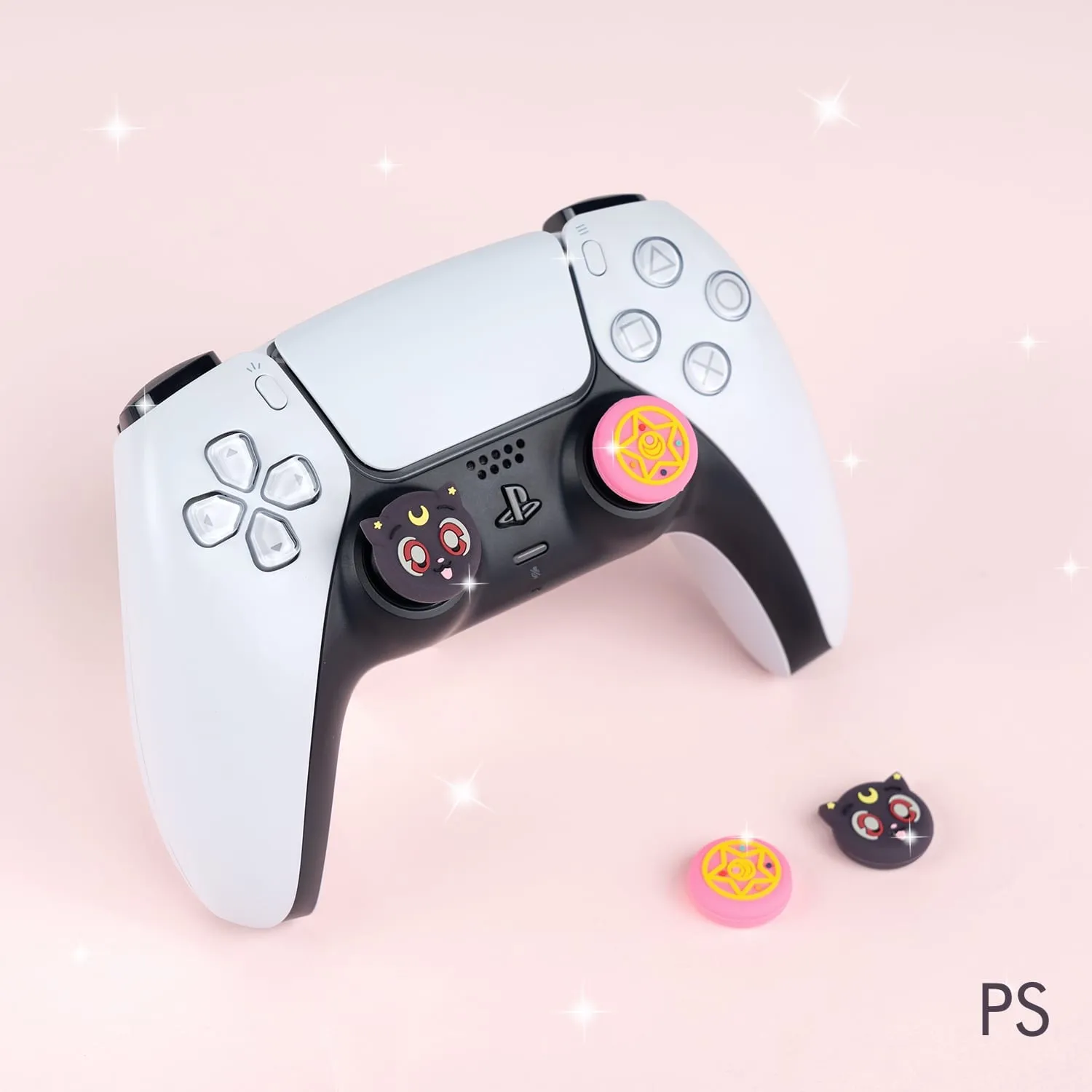 Moon Anime Luna Thumb Grips for PS5 PS4 Xbox Pro Controller