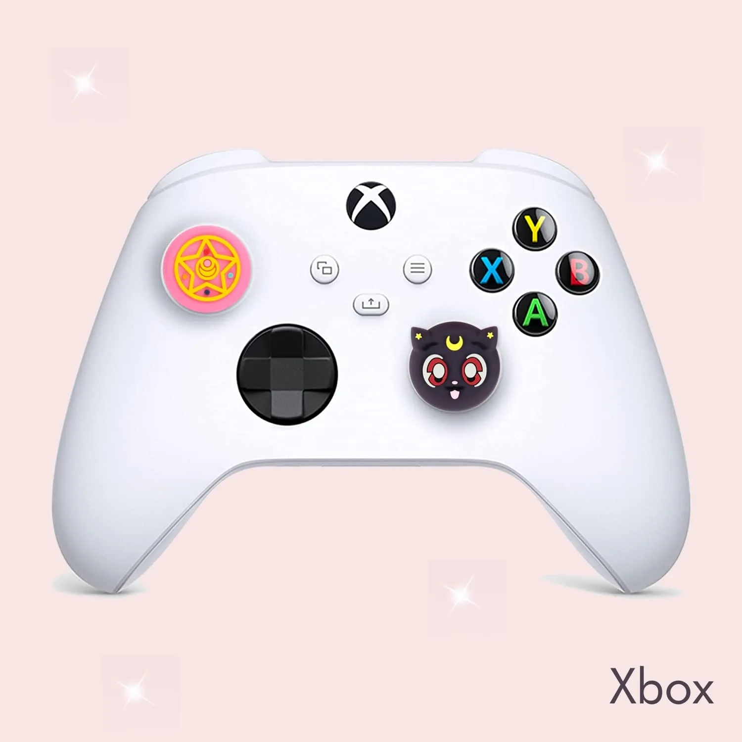 Moon Anime Luna Thumb Grips for PS5 PS4 Xbox Pro Controller