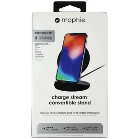 Mophie Charge Stream Universal Wireless Qi Convertible Stand - Black