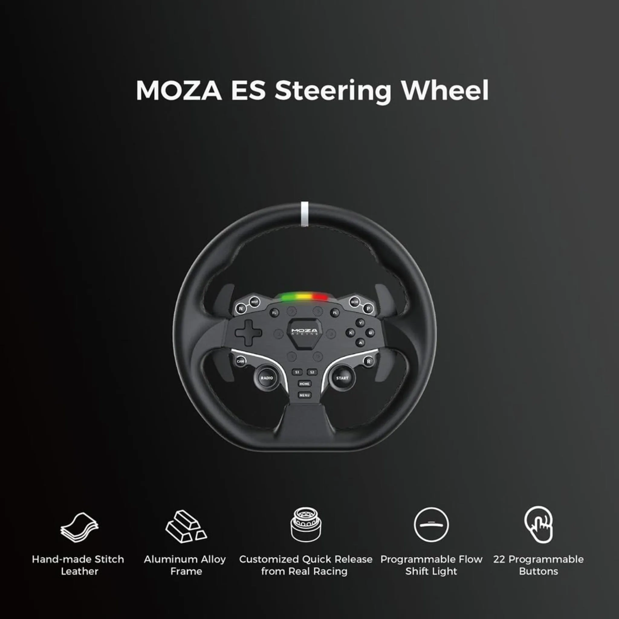 Moza R5 Direct Drive Sim Racing Bundle