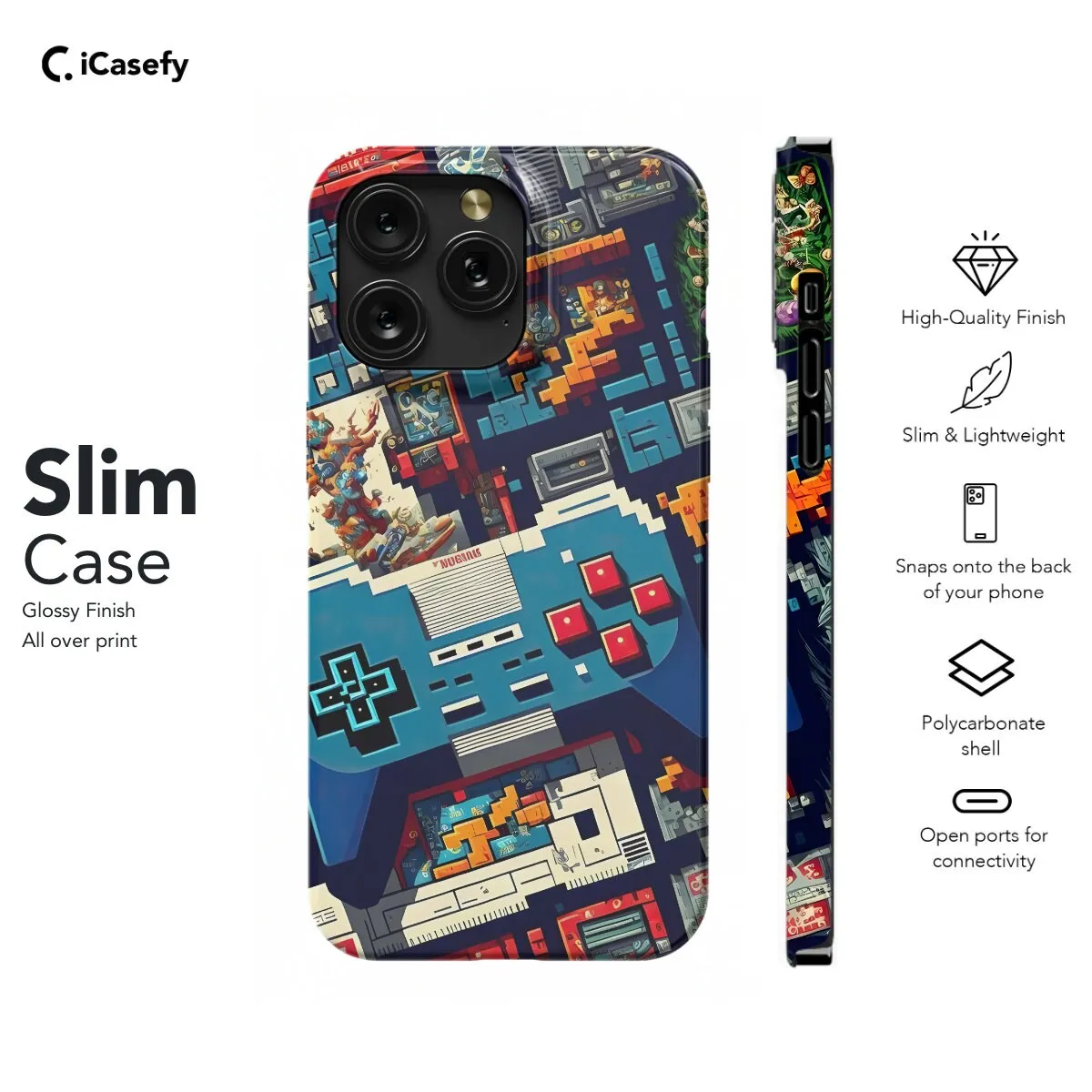 Multi-Device Game Controller Phone Case - Compatible with Multiple Devices