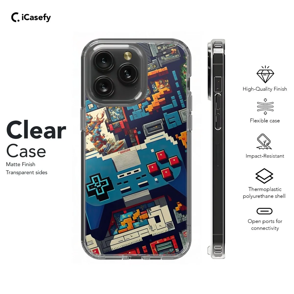 Multi-Device Game Controller Phone Case - Compatible with Multiple Devices