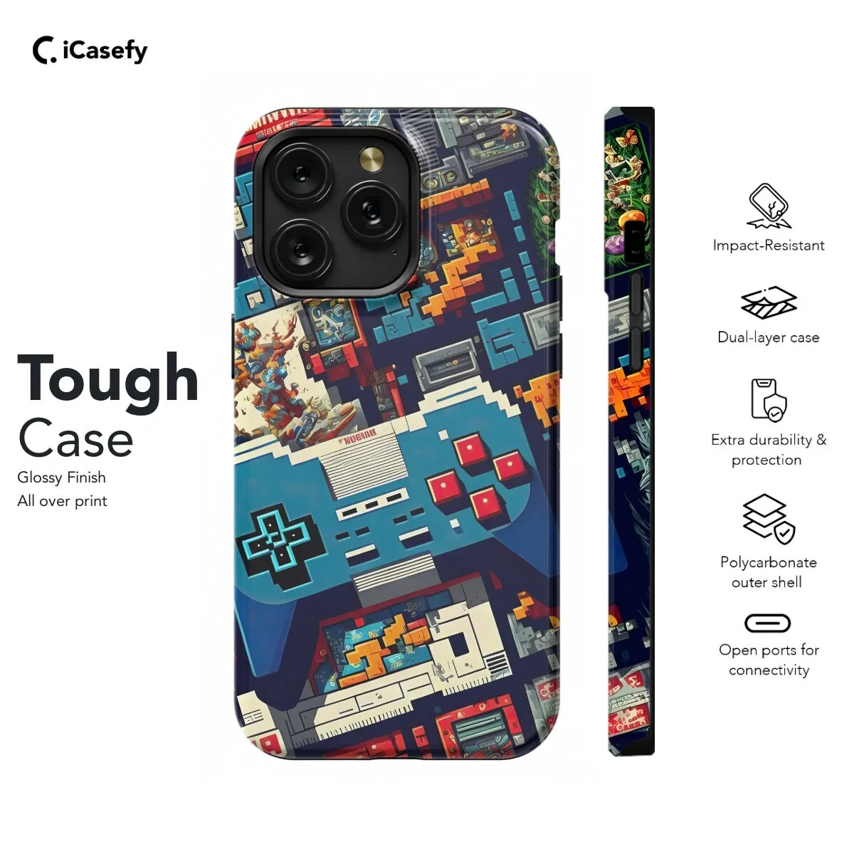 Multi-Device Game Controller Phone Case - Compatible with Multiple Devices