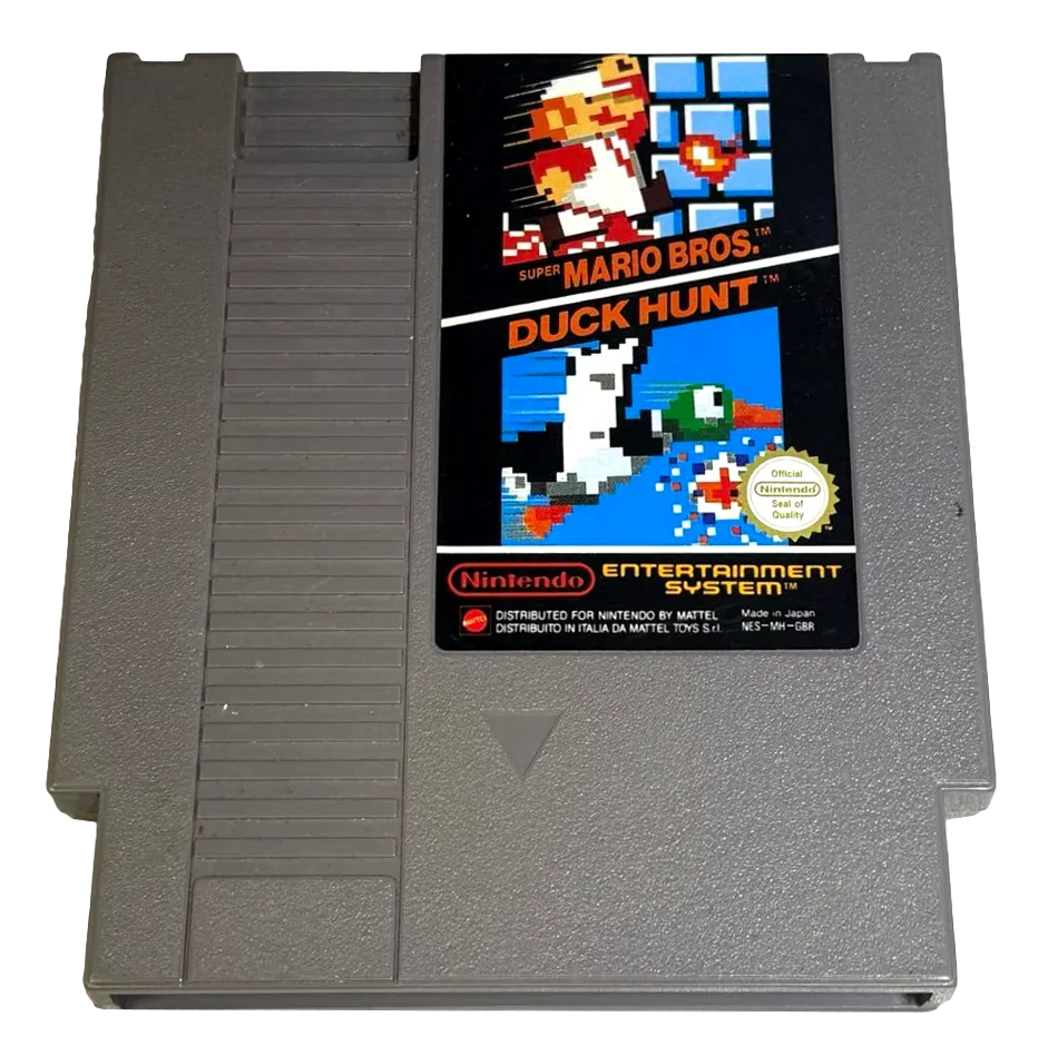 NES Nintendo Console   2 Controller PAL With Super Mario Bros Fully Recapped #8 (Preowned)