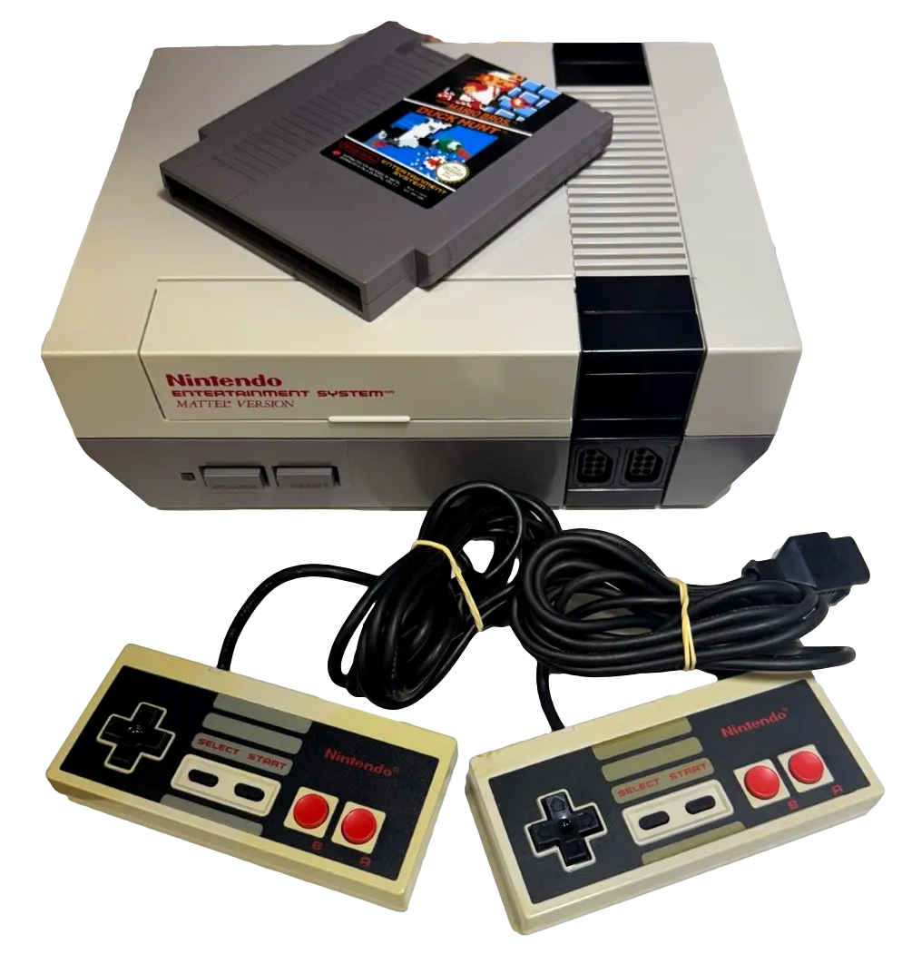 NES Nintendo Console   2 Controller PAL With Super Mario Bros Fully Recapped #8 (Preowned)