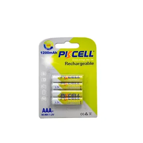 Ni Mh AAA1200mah-4B 4Pc Rechargeable Battery AAA 1.2v battery, Stanarded Ni Mh