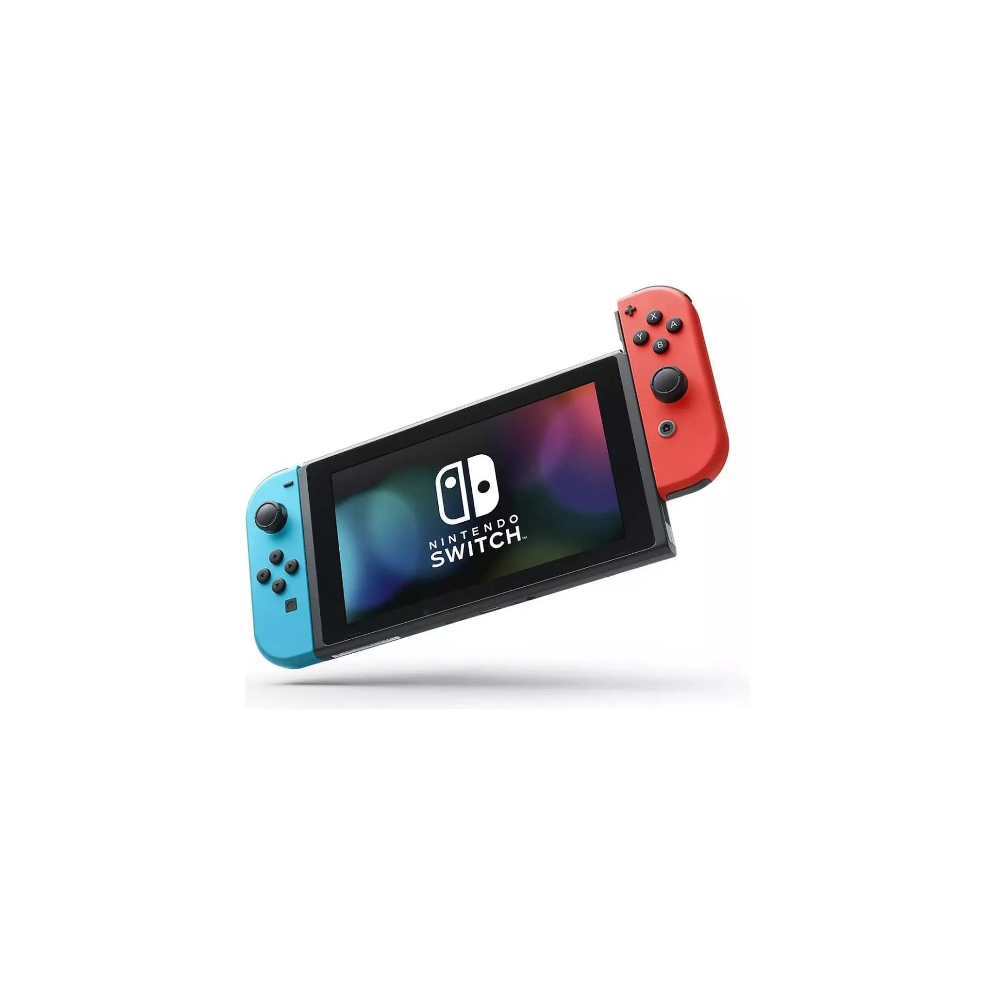 Nintendo Switch Console, 32GB (Neon Red/Blue Joy-Con) – Console Only