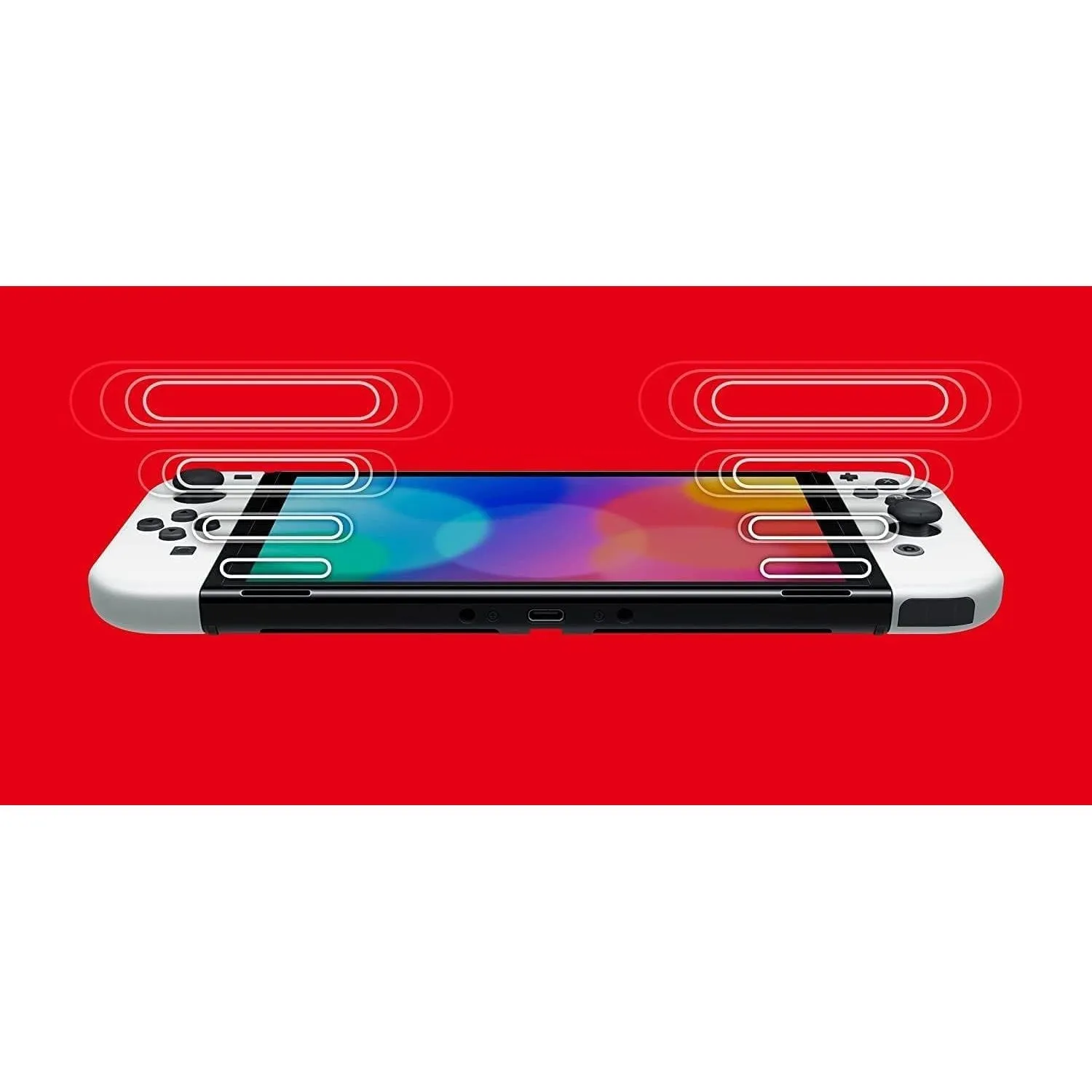 Nintendo Switch Console - 64GB OLED   White Joy Con - White
