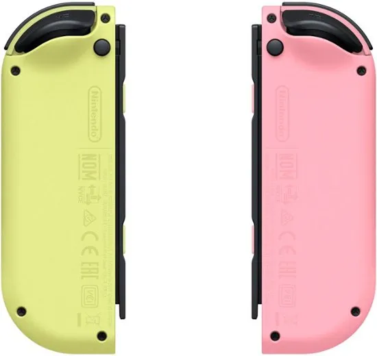 Nintendo Switch Joy-Con L/R Wireless Controllers - Pastel Pink/Pastel Yellow