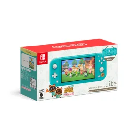 Nintendo Switch Lite Console Animal Crossing New Horizons Edition Timmy Tommy Aloha