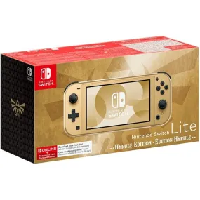 Nintendo Switch Lite Handheld Console - Hyrule Edition