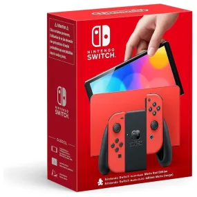 Nintendo Switch (OLED Model) - Mario Red Edition