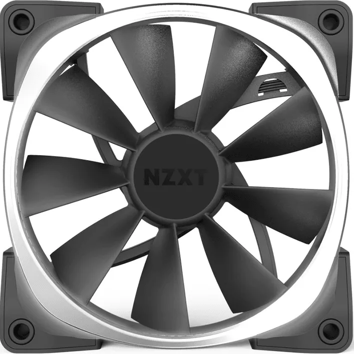 NZXT AER RGB 2 140mm PWM Case Cooling Fan Fluid Dynamic Bearing HF-28140-B1