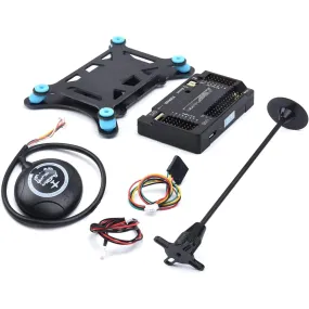 Original APM 2.8 flight controller Straight Pin with M8N GPS built in compass and GPS stand and Shock absorber