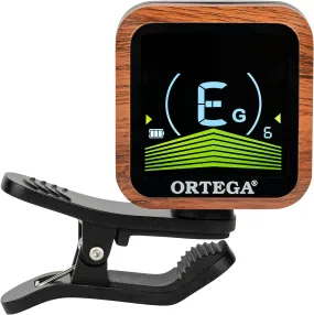 Ortega Multi-Mode Calibratable Rechargeable Clip-on Tuner for Chromatic Guitar Bass & Ukulele