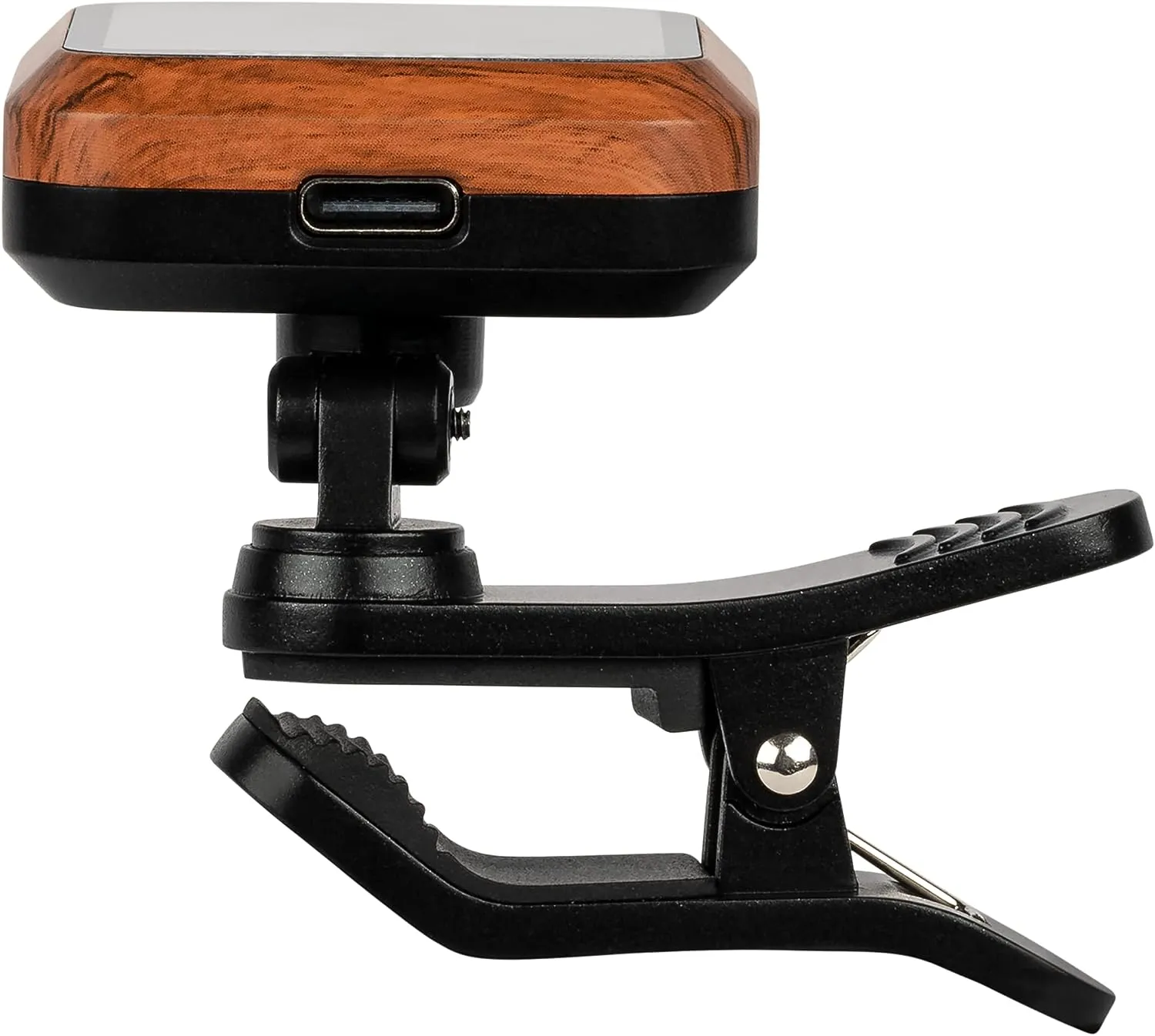 Ortega Multi-Mode Calibratable Rechargeable Clip-on Tuner for Chromatic Guitar Bass & Ukulele
