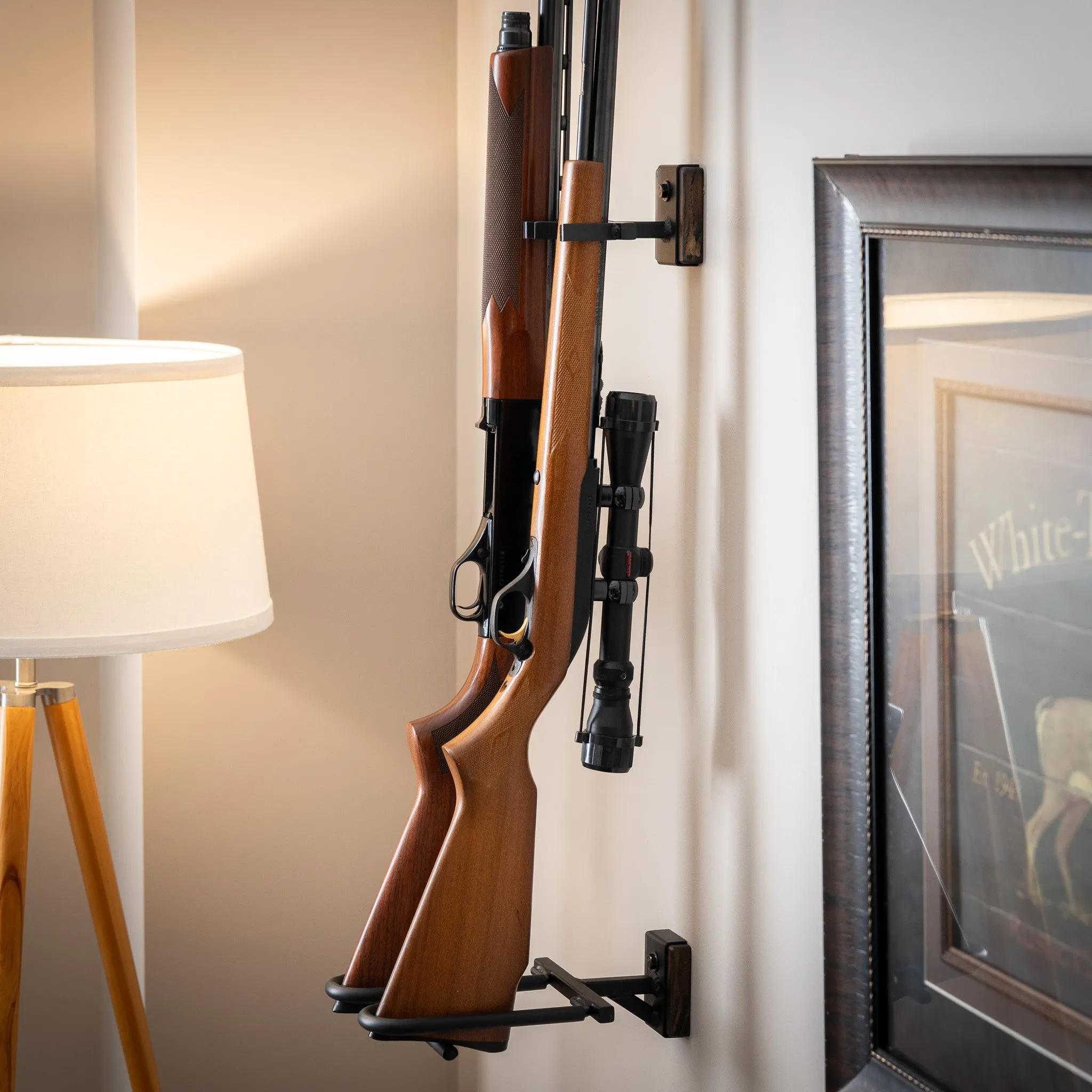 OUTLET | FORGE Firearm Wall Mount Display | 2 Slots