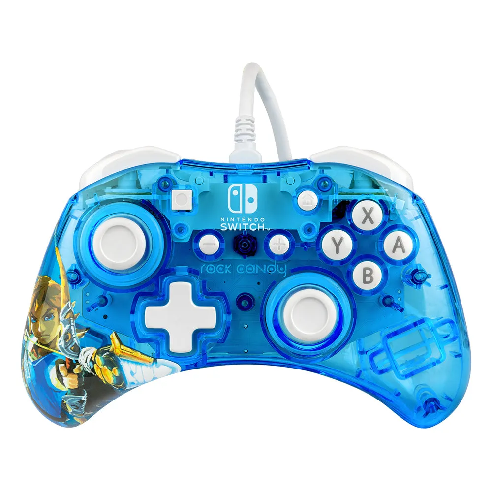 PDP Gaming Rock Candy Wired Nintendo Switch Controller Hyrule Link