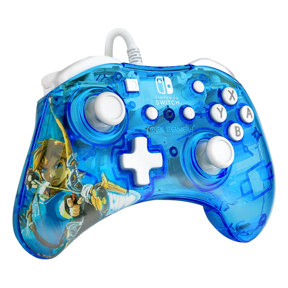 PDP Gaming Rock Candy Wired Nintendo Switch Controller Hyrule Link