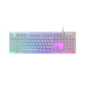 Playmax Aurora Gaming Keyboard (White)