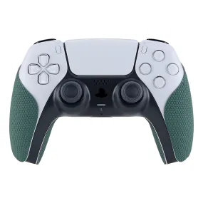 PlayVital Pine Green Anti-Skid Sweat-Absorbent Controller Grip for PlayStation 5 Controller, Professional Textured Soft Rubber Pads Handle Grips for PS5 Controller - PFPJ007