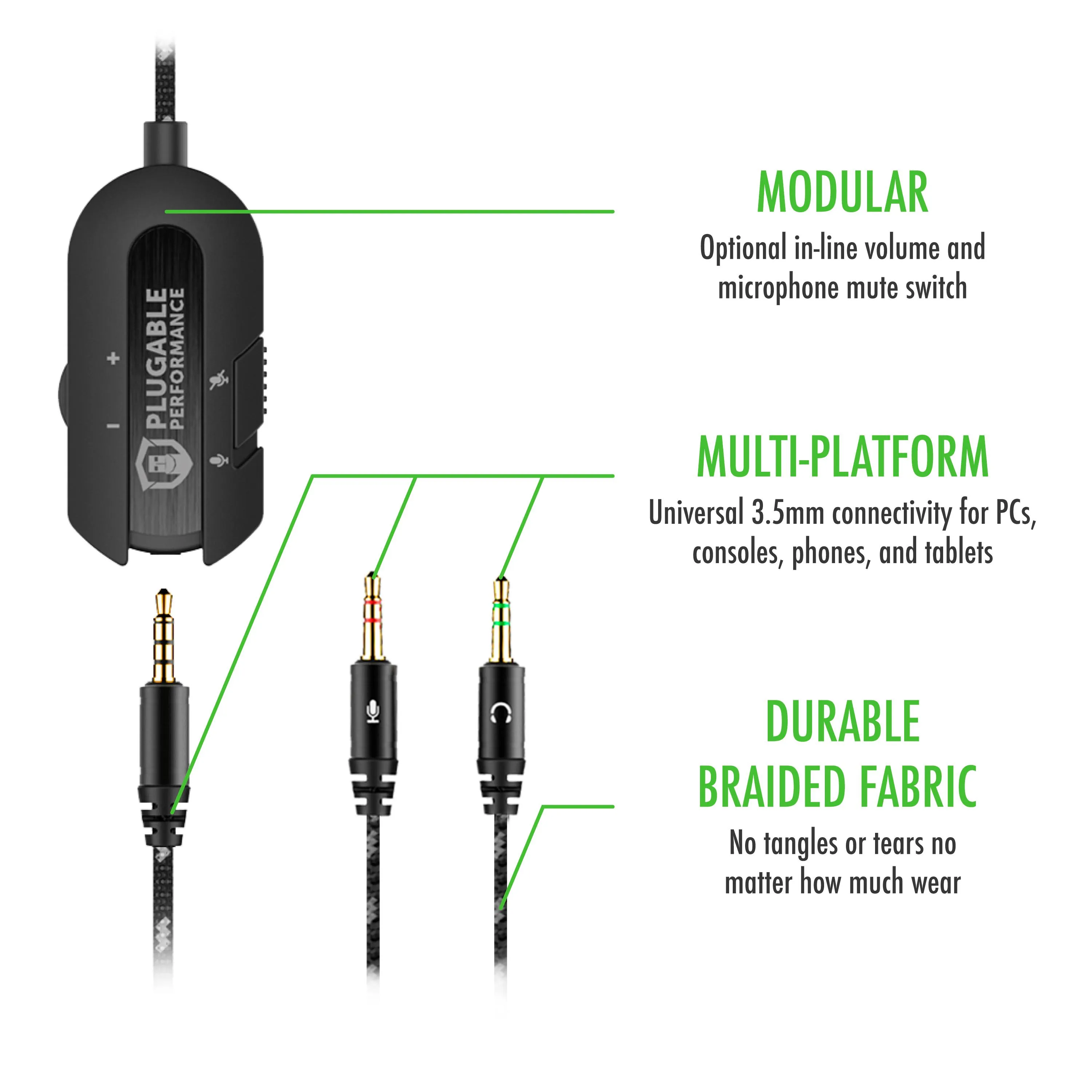 Plugable Performance Onyx Gaming Headset