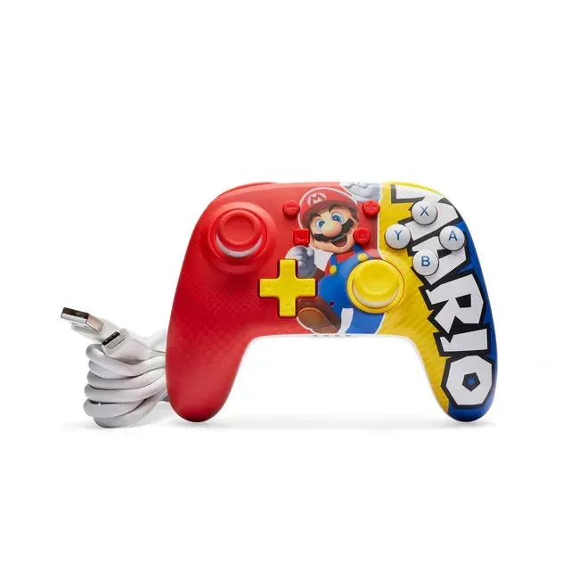 PowerA Enhanced Wireless Controller Nano for Nintendo Switch Mario Victory